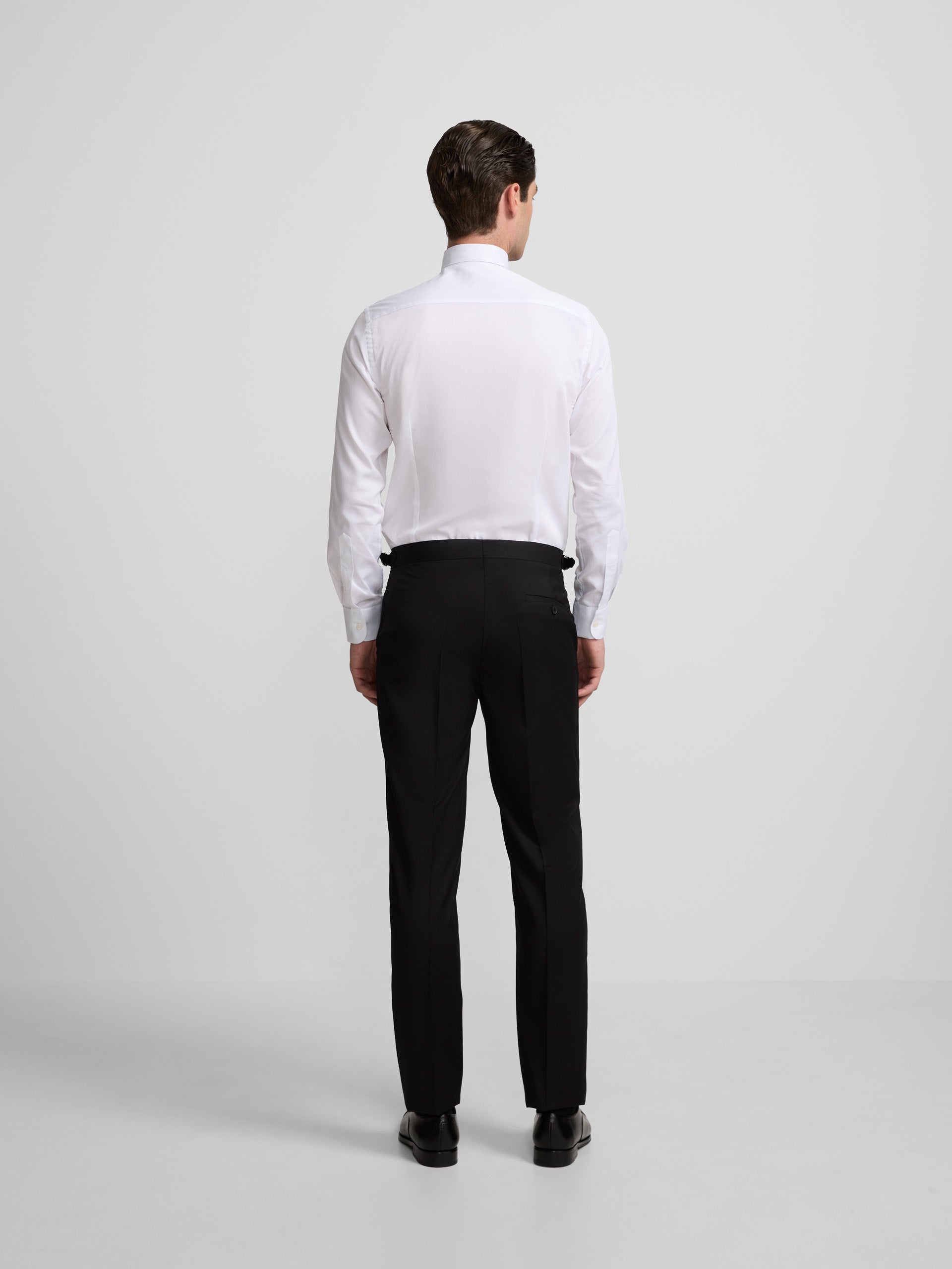 Pantalon esmoquin cruzado classic negro