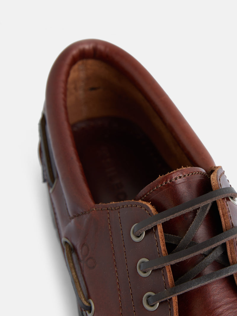Zapato nautico silbon marron