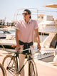 Polo clasico liso rosa