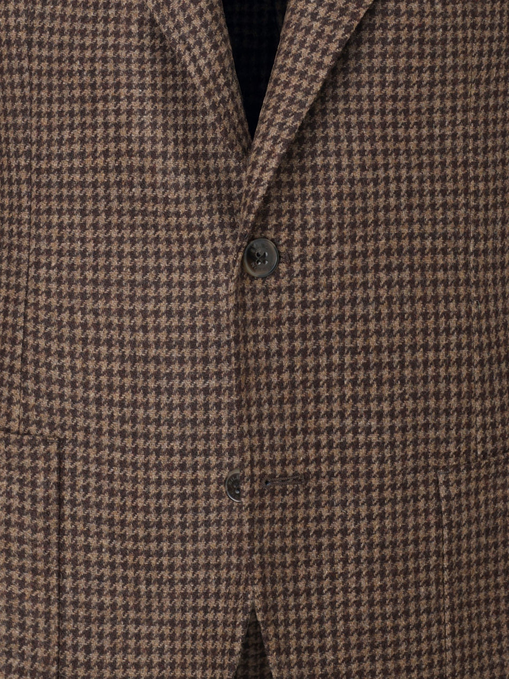 Brown houndstooth blazer