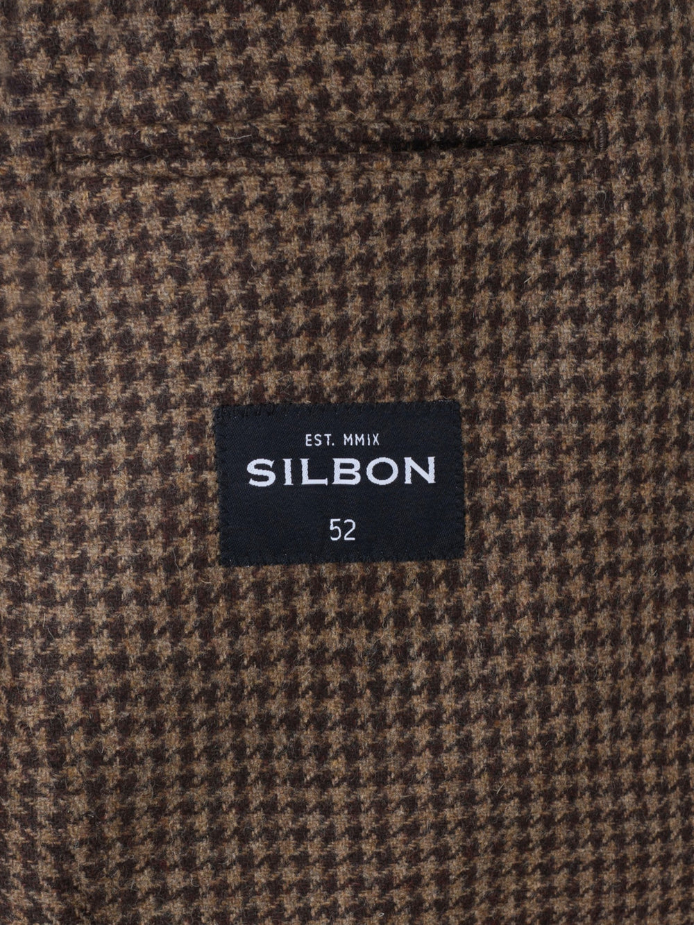 Brown houndstooth blazer