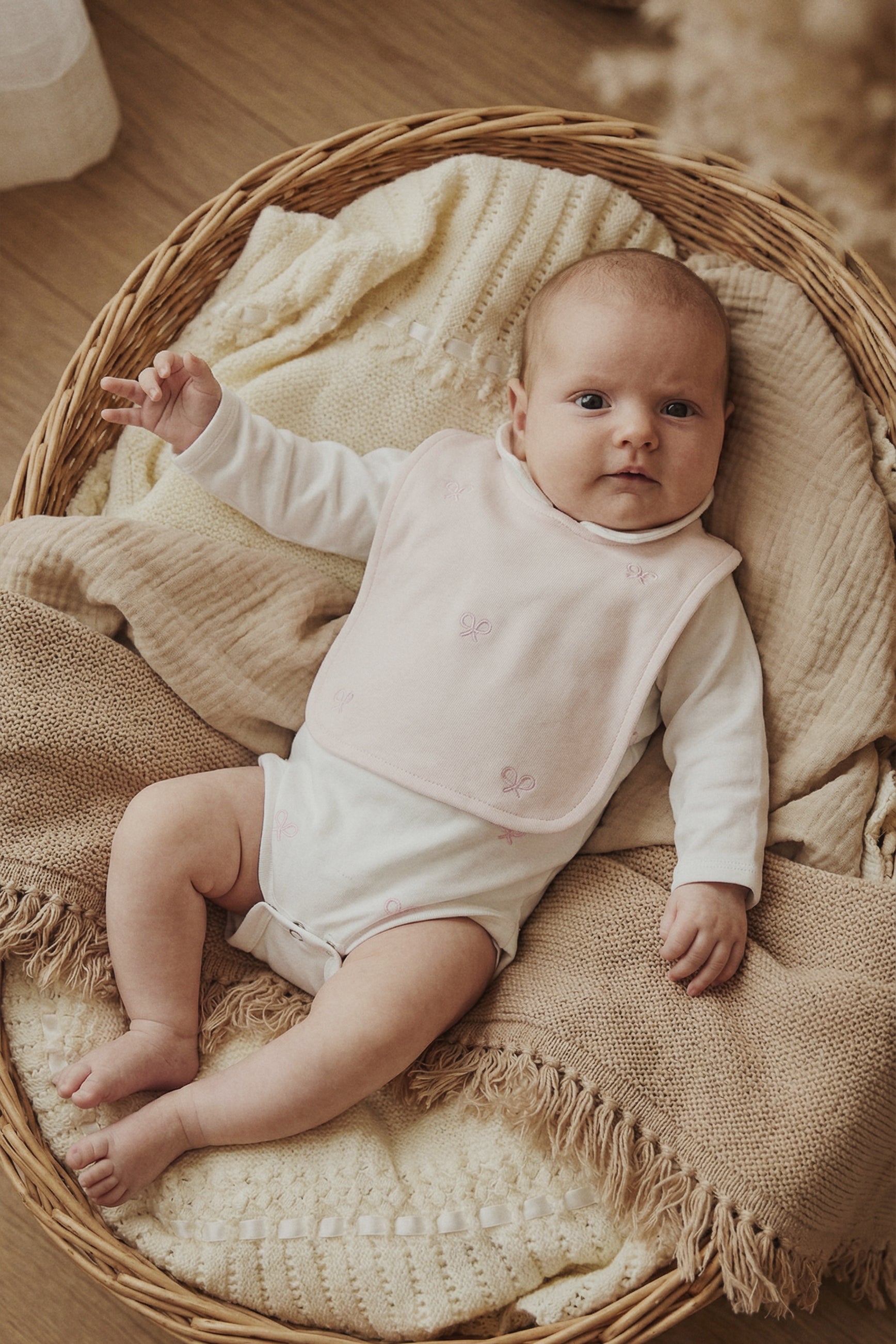Babete baby miniraquete rosa