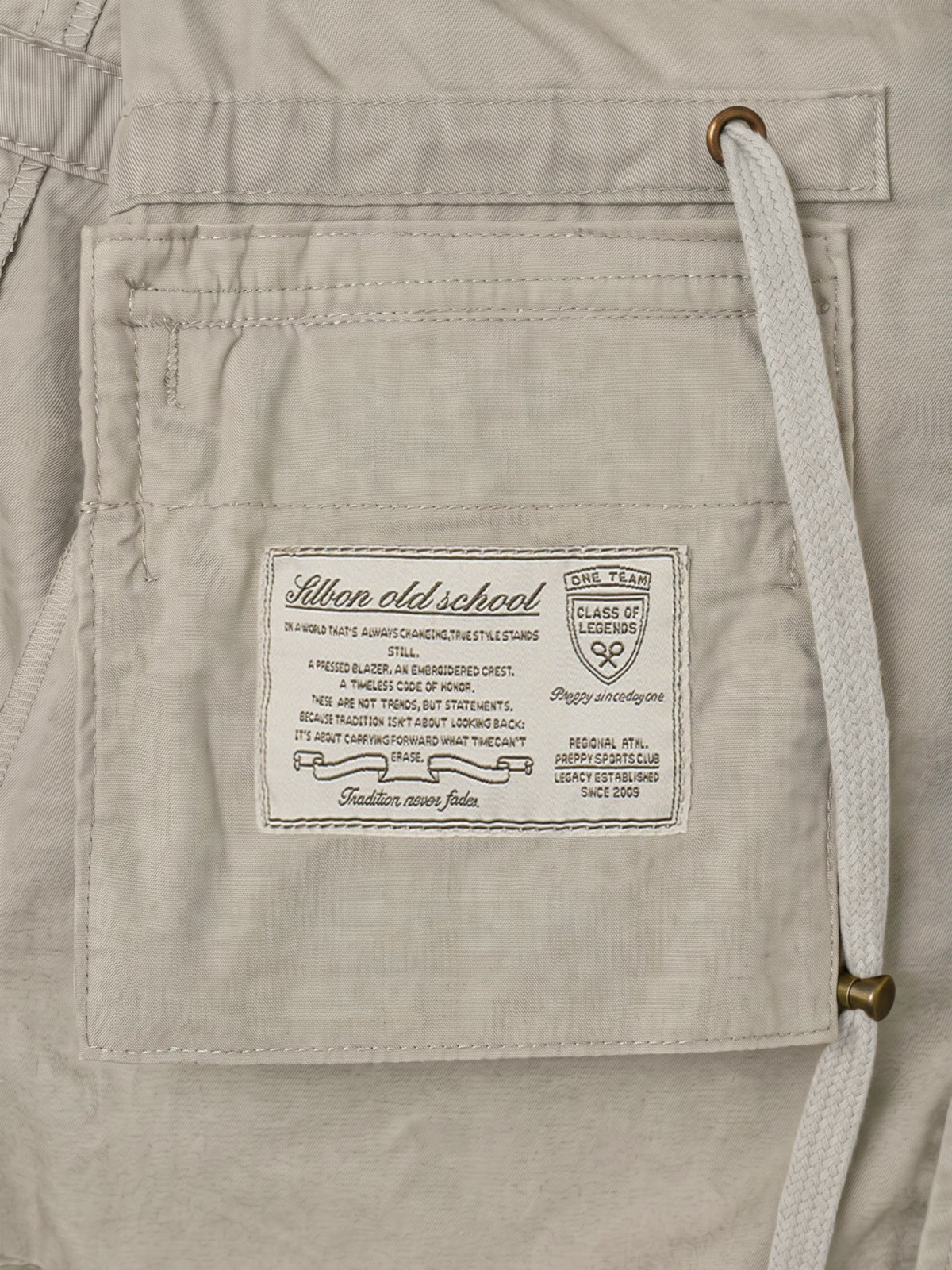 Chaqueta militar beige oscuro