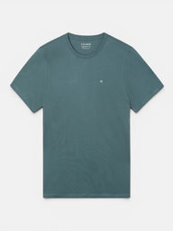 Camiseta clasica minilogo verde oscuro