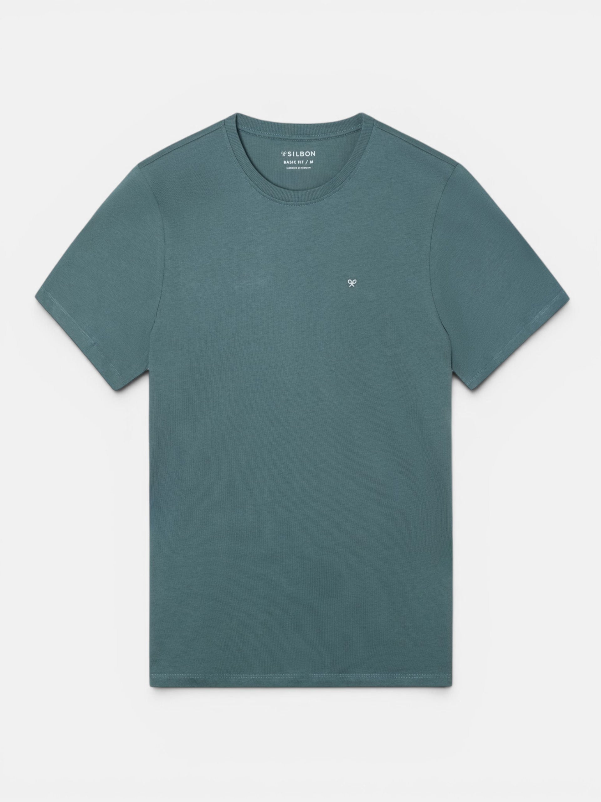 T-shirt classique minilogo vert foncé