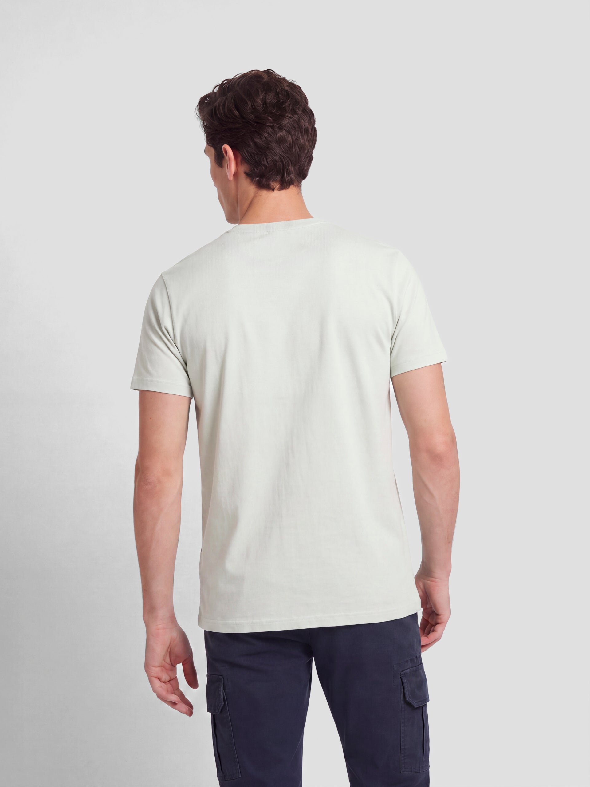 T-shirt classique minilogo vert clair