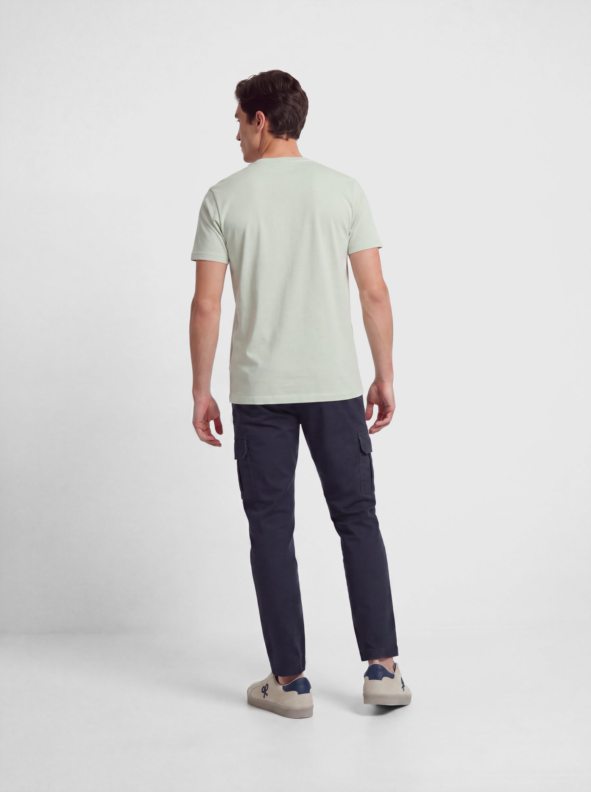 T-shirt classique minilogo vert clair