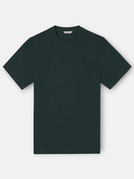 Dark green smile logo t-shirt