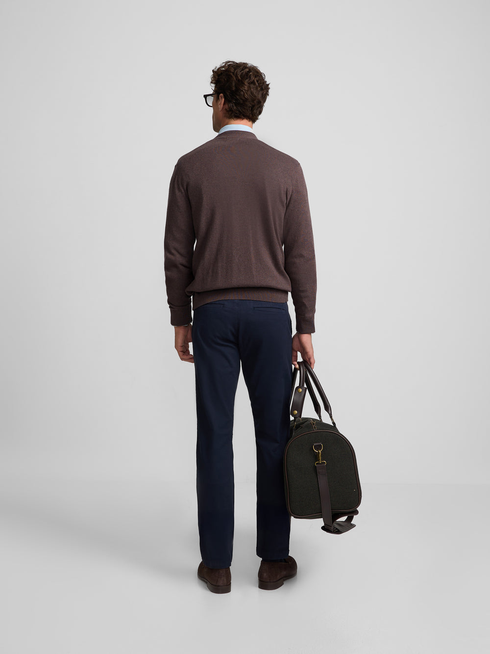 Classic brown cardigan