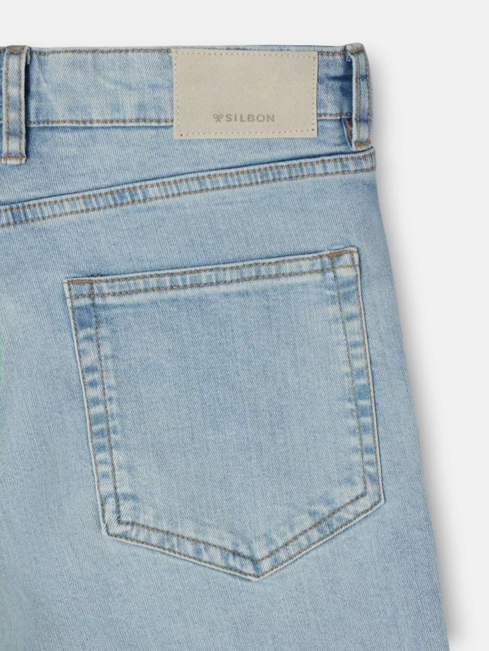 Pantalon de sport en denim bleu clair