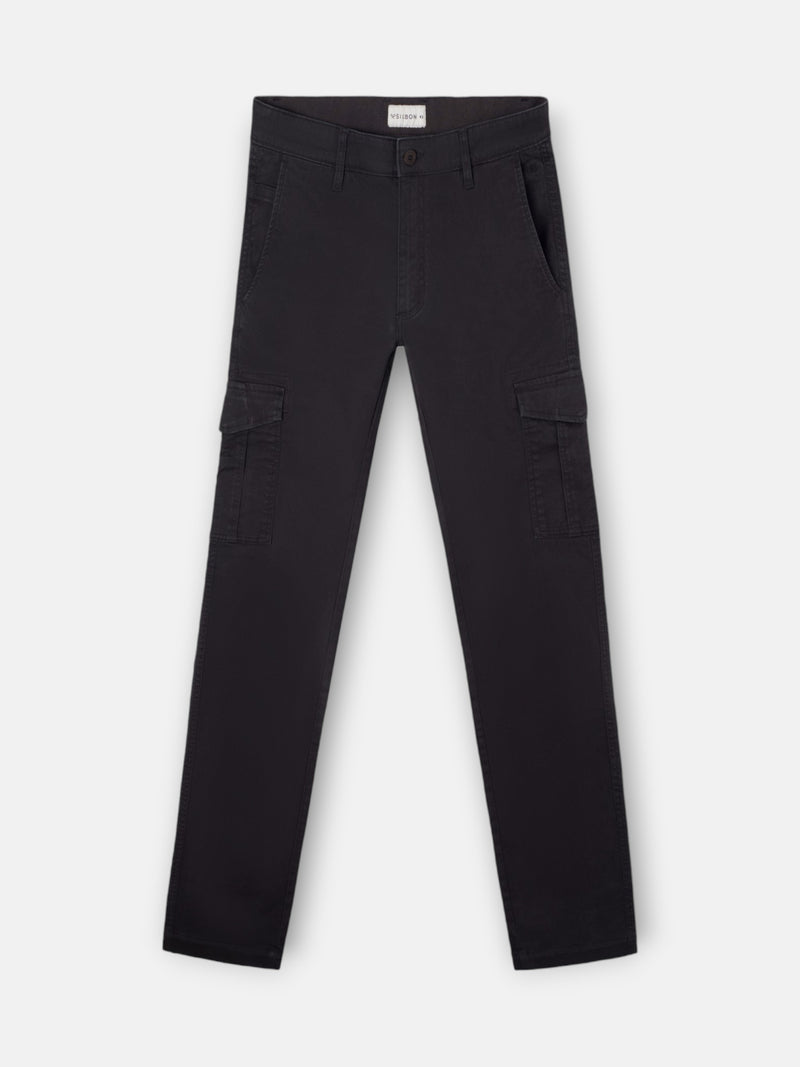 Pantalon cargo sport marron