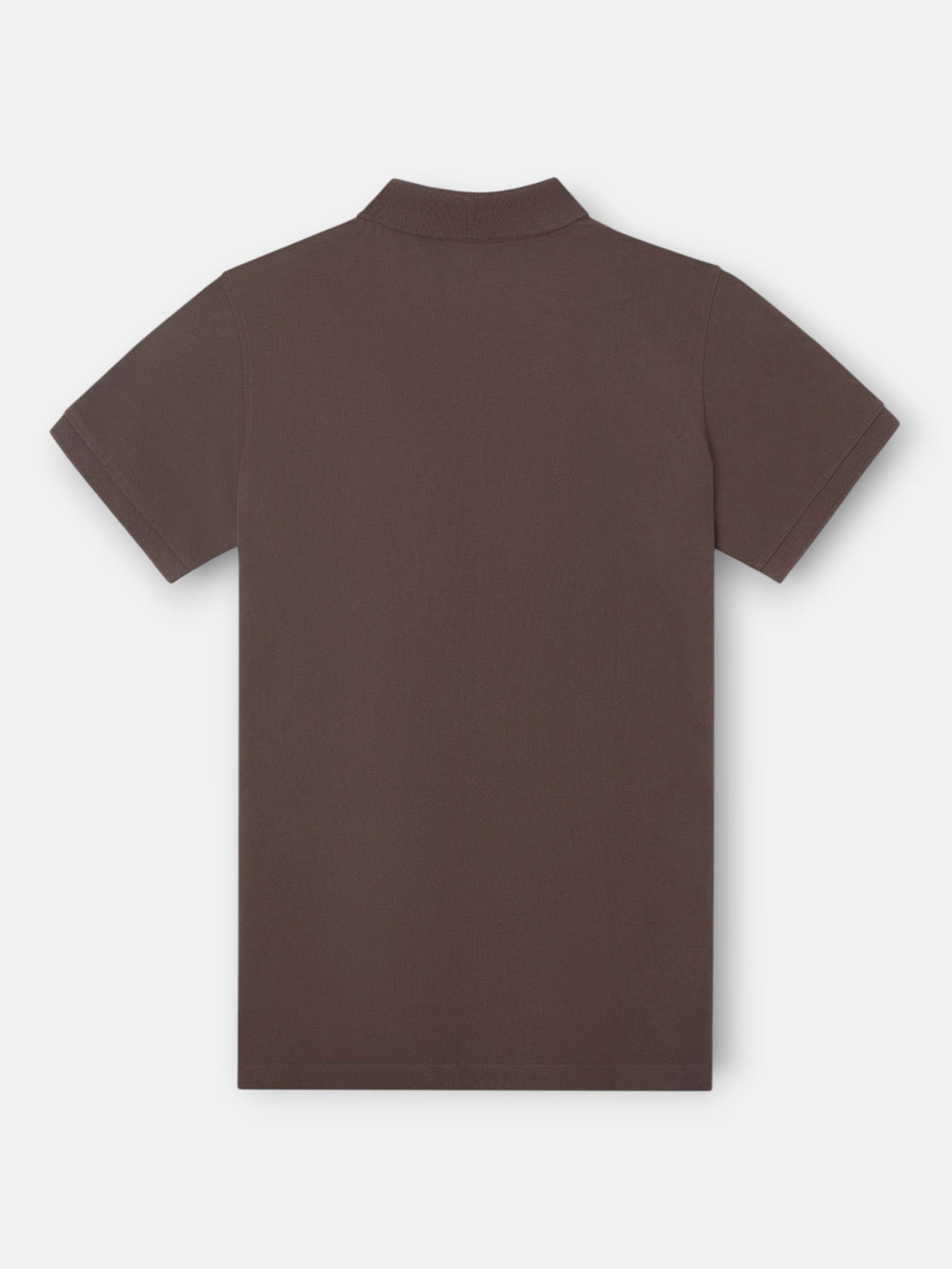 Polo manga corta marron