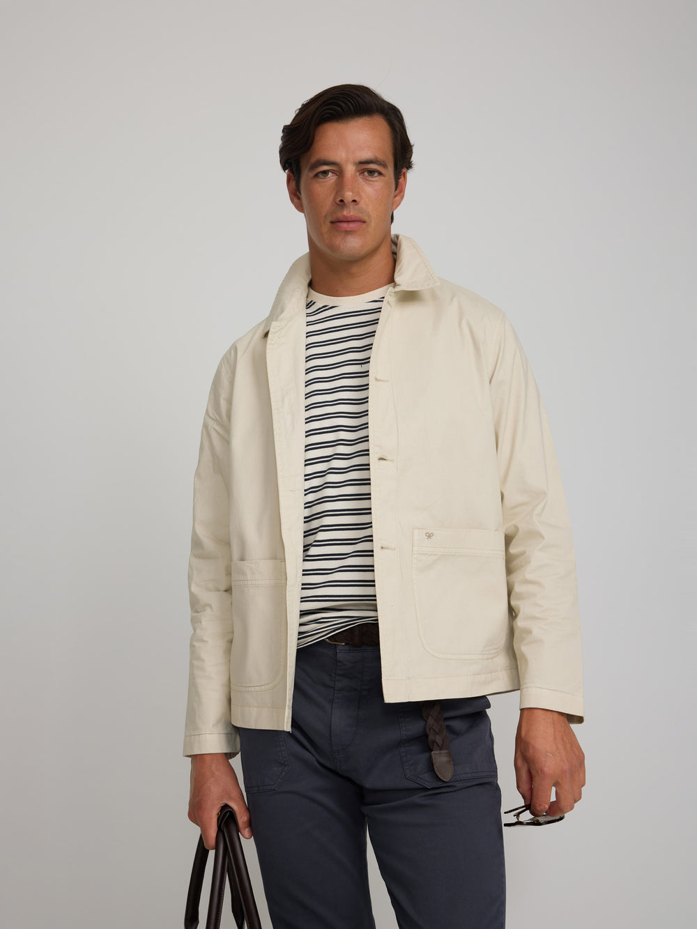 Chaqueta cruise piedra