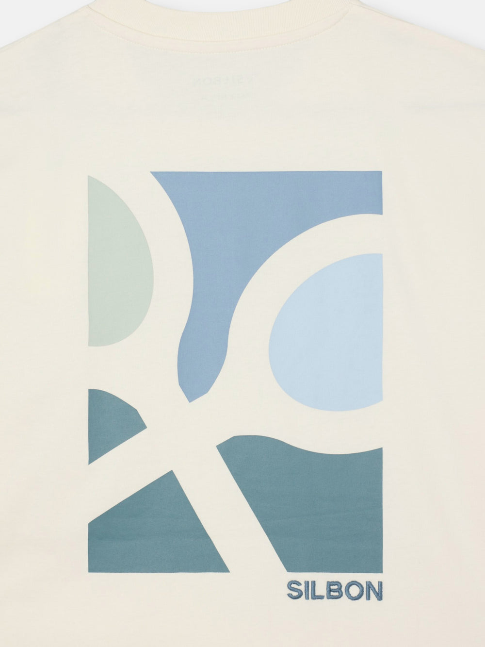 Camiseta poster raquetas crema