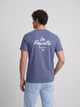 T-shirt les raquettes bleu indigo