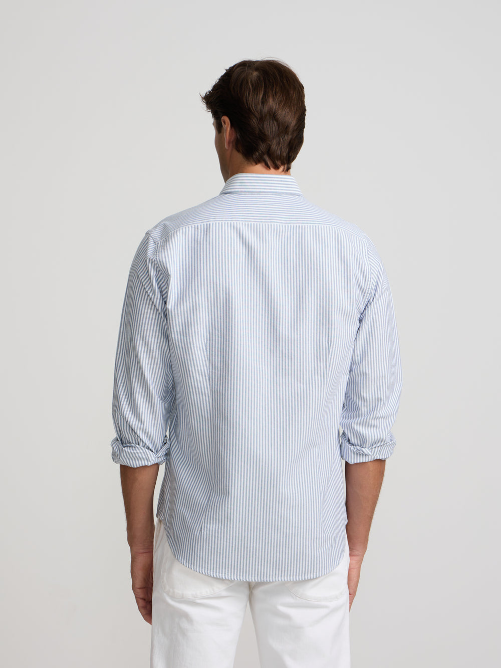 Camisa sport oxford raya media navy