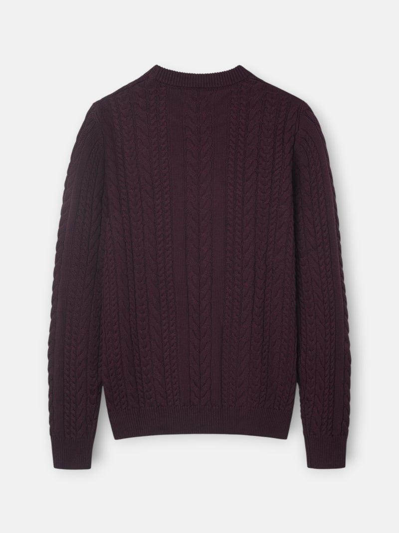 Jersey ochos burdeos