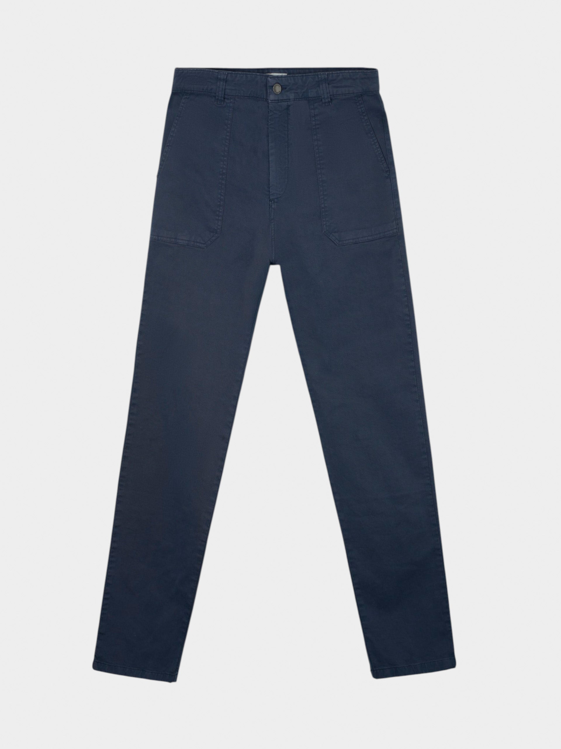 Pantalon sport cruise bolsillo parche azul oscuro