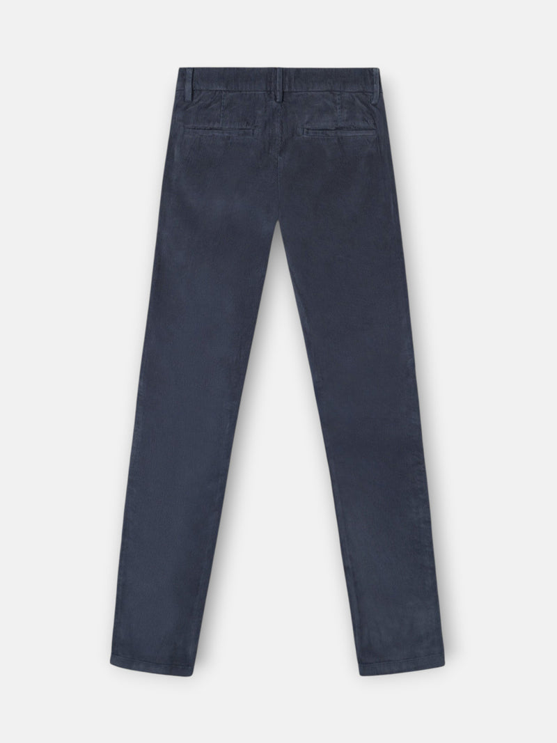 Pantalon sport chino pana gris marengo