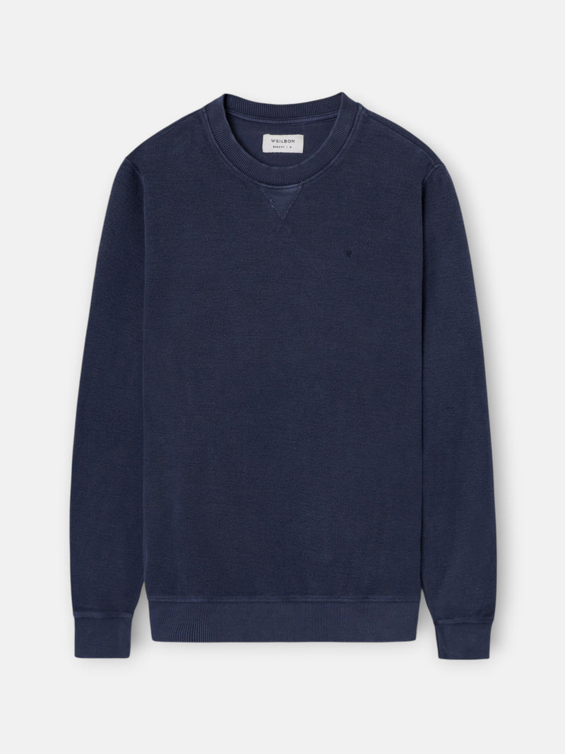 Sudadera reverse azul marino