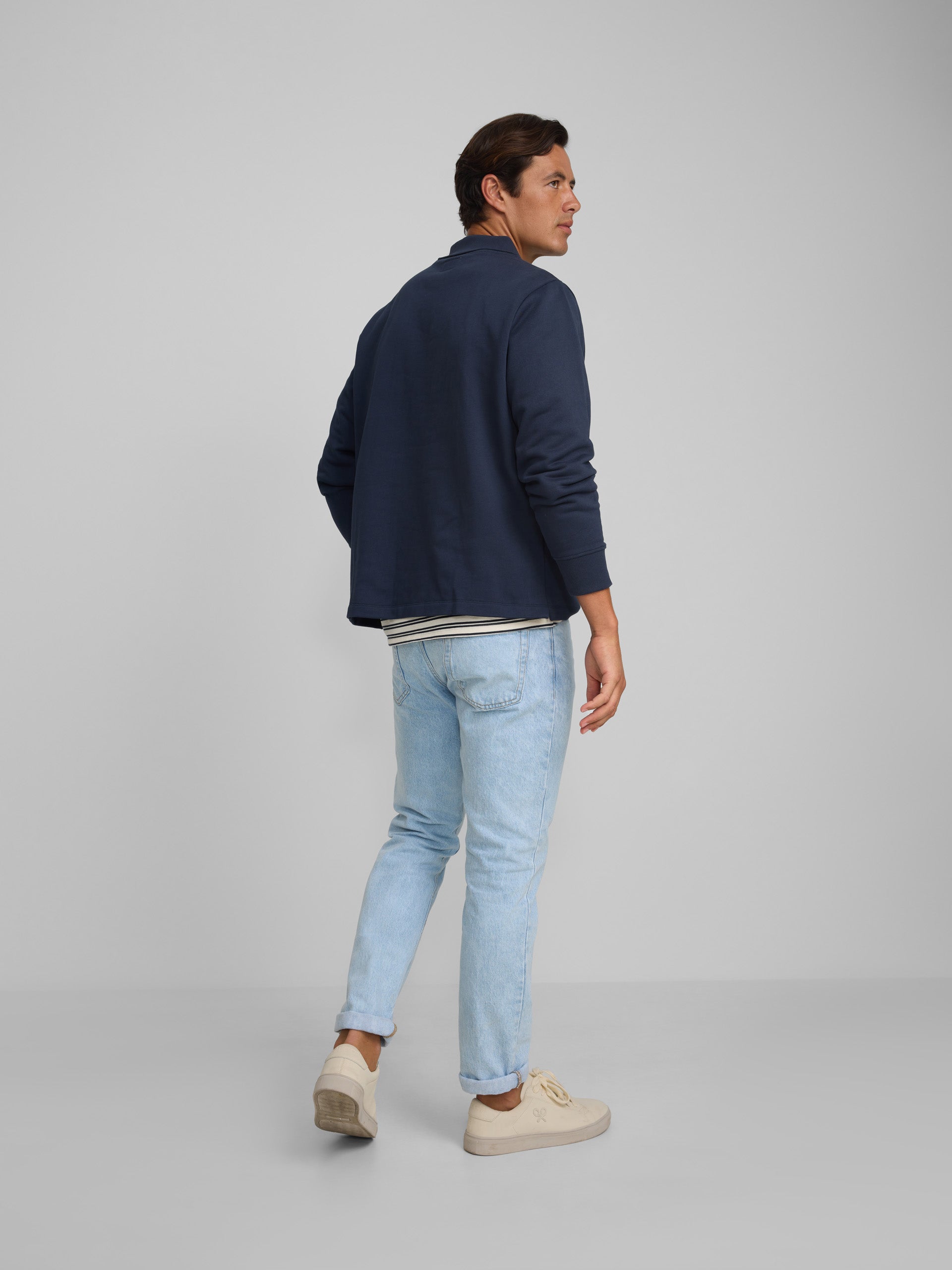 Sweatshirt náutica cruise azul-marinho