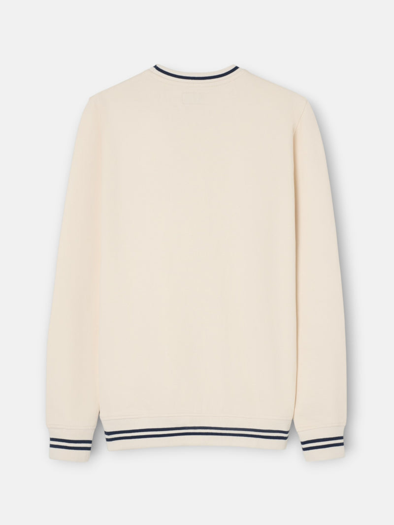 Sudadera sb rizo crema