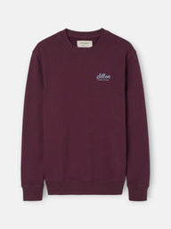 Sweat-shirt varsity club bordeaux