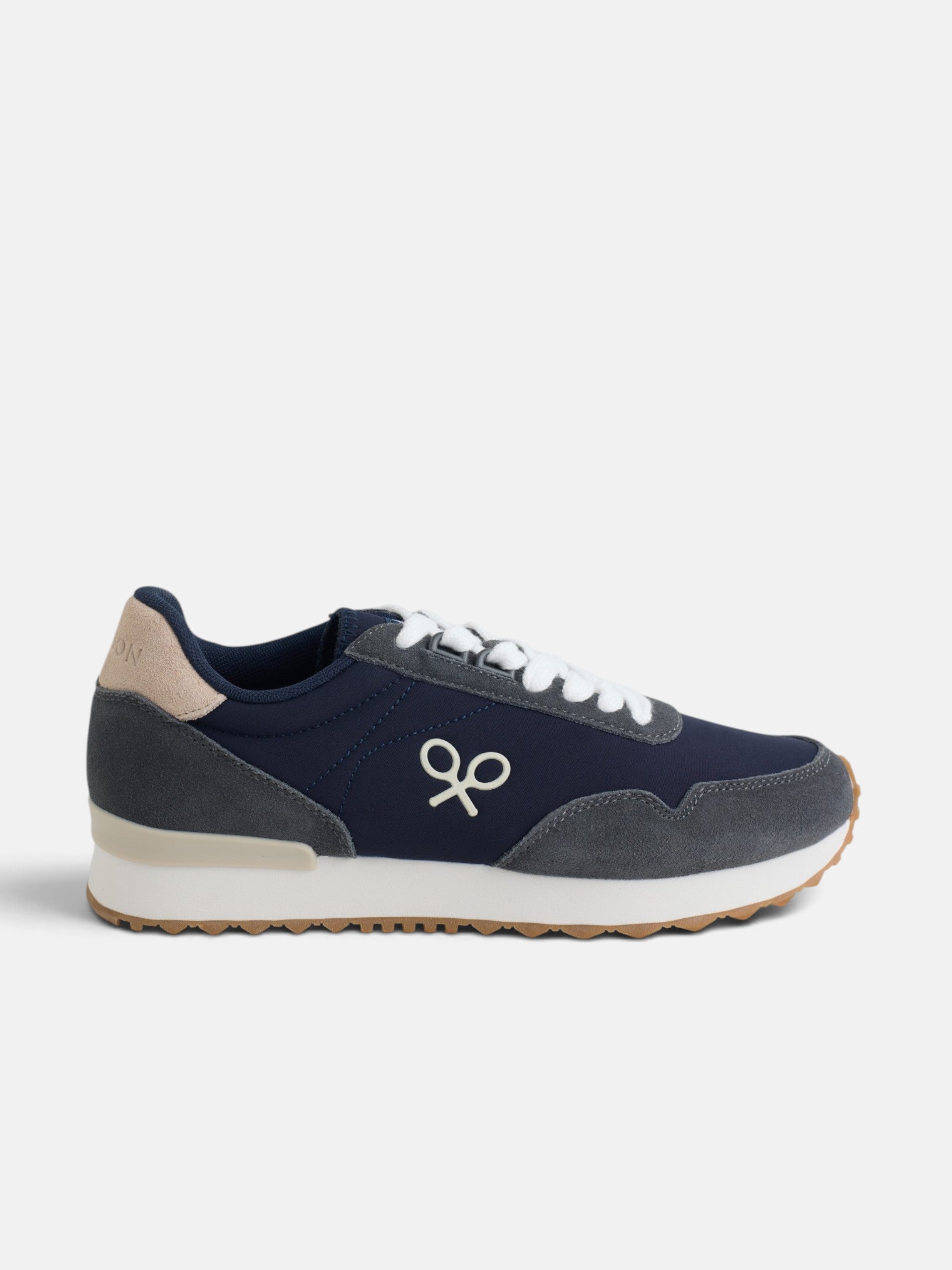 Zapatilla running relax azul marino