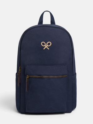 Mochila clássica raquetes azul-marinho