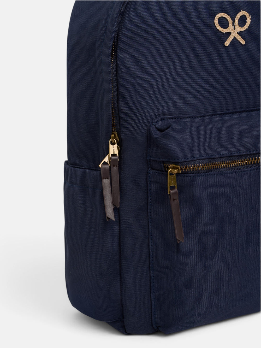 Sac à dos classique raquettes bleu marine