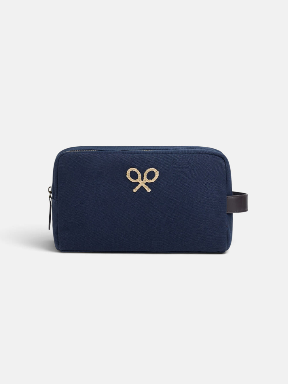 Nécessaire classique raquettes bleu marine