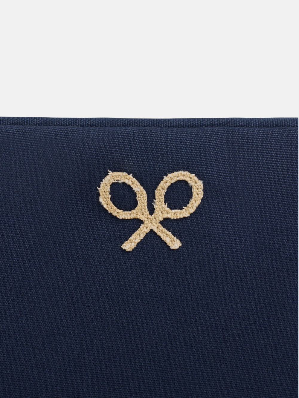 Nécessaire classique raquettes bleu marine