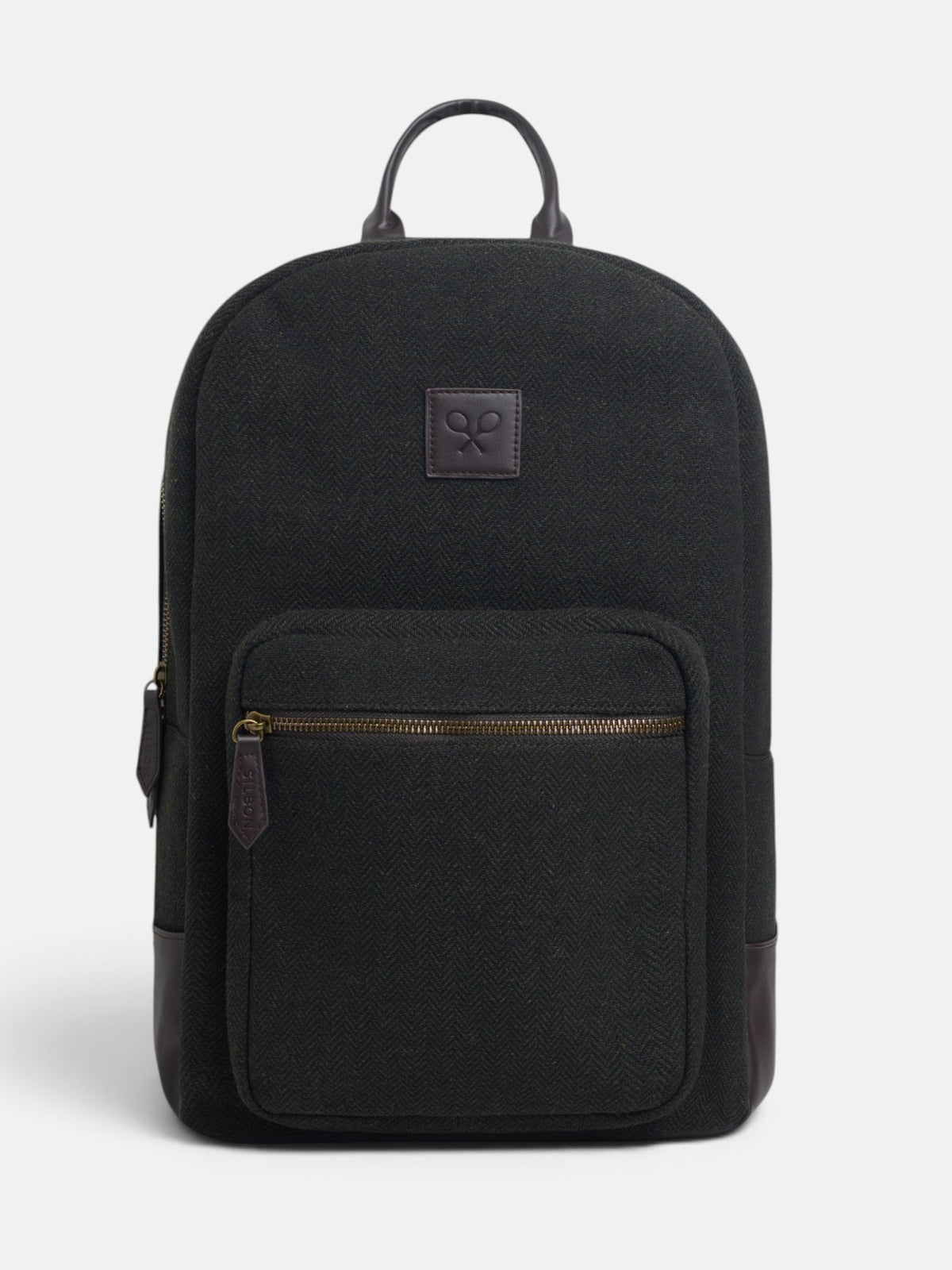 Mochila tejido espiga verde
