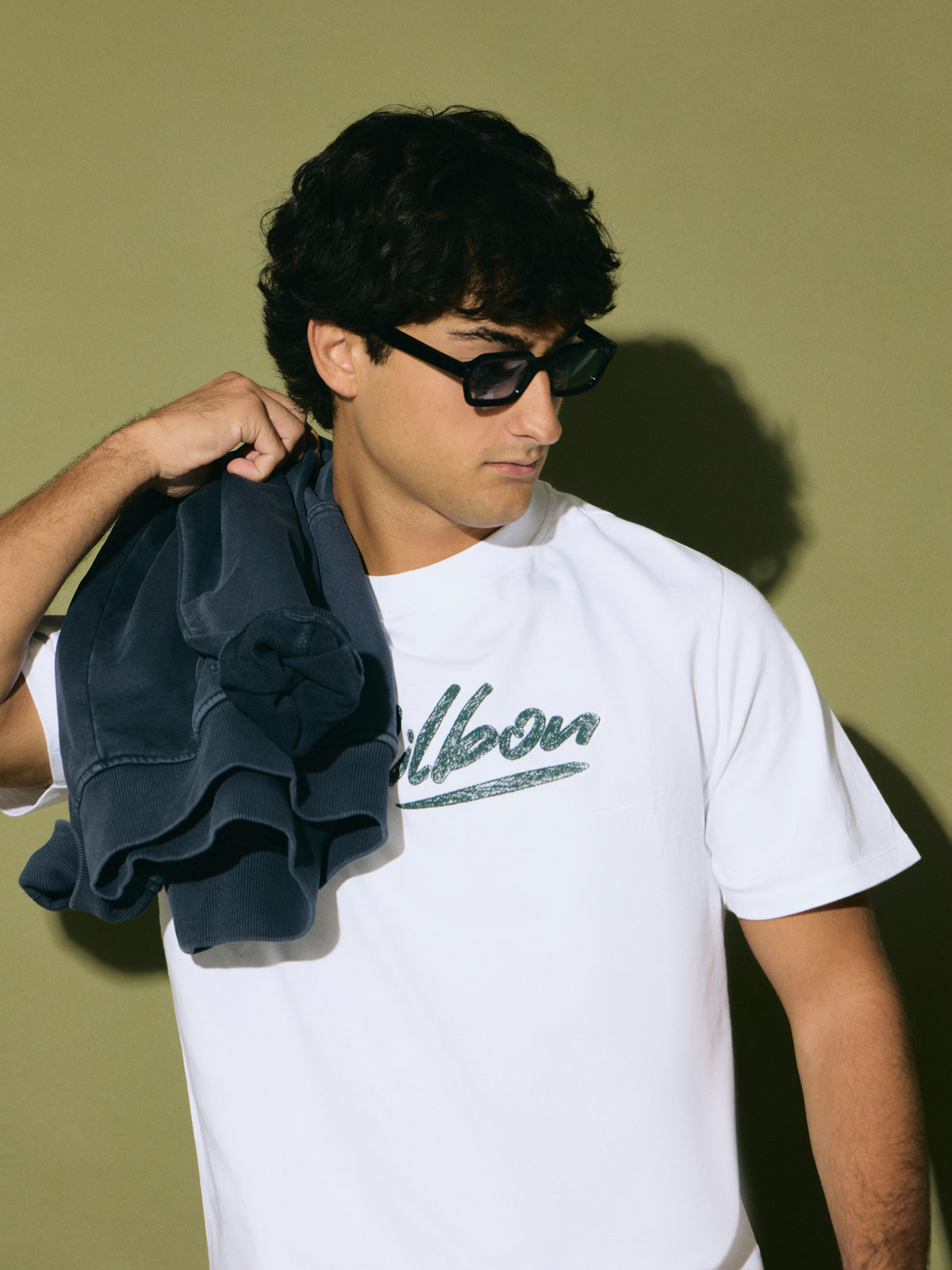 T-shirt Silbon crayon blanche