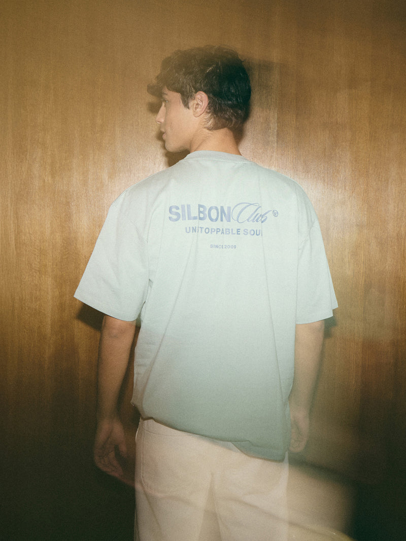 Silbon Club green relaxed fit t-shirt