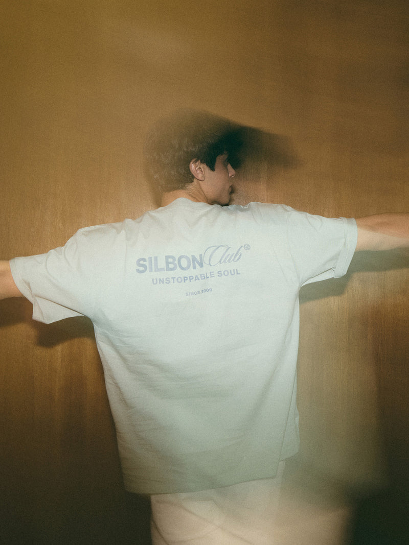 Silbon Club green relaxed fit t-shirt