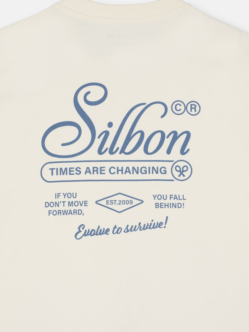 T-shirt special fit evolve to survive crème
