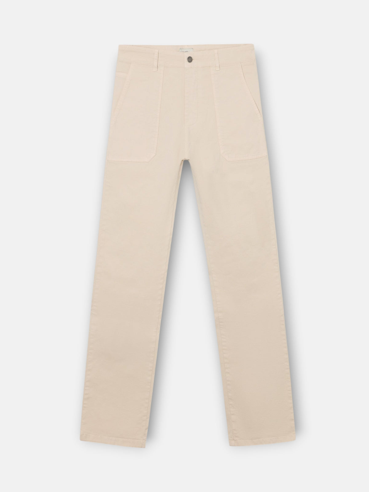 Pantalon sport carpintero parche beige