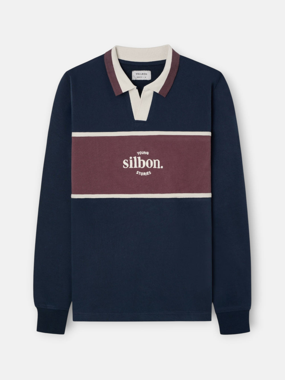 Sweatshirt polo young stories azul-marinho