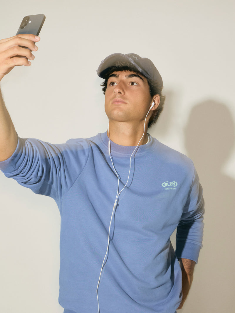 SLBN Works blue sweatshirt