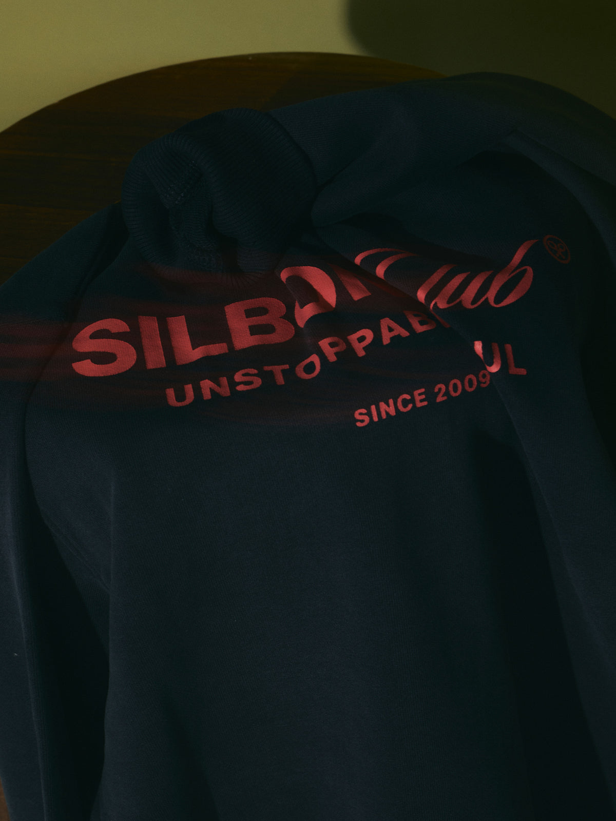 Sweat-shirt coupe décontractée Silbon Club bleu marine