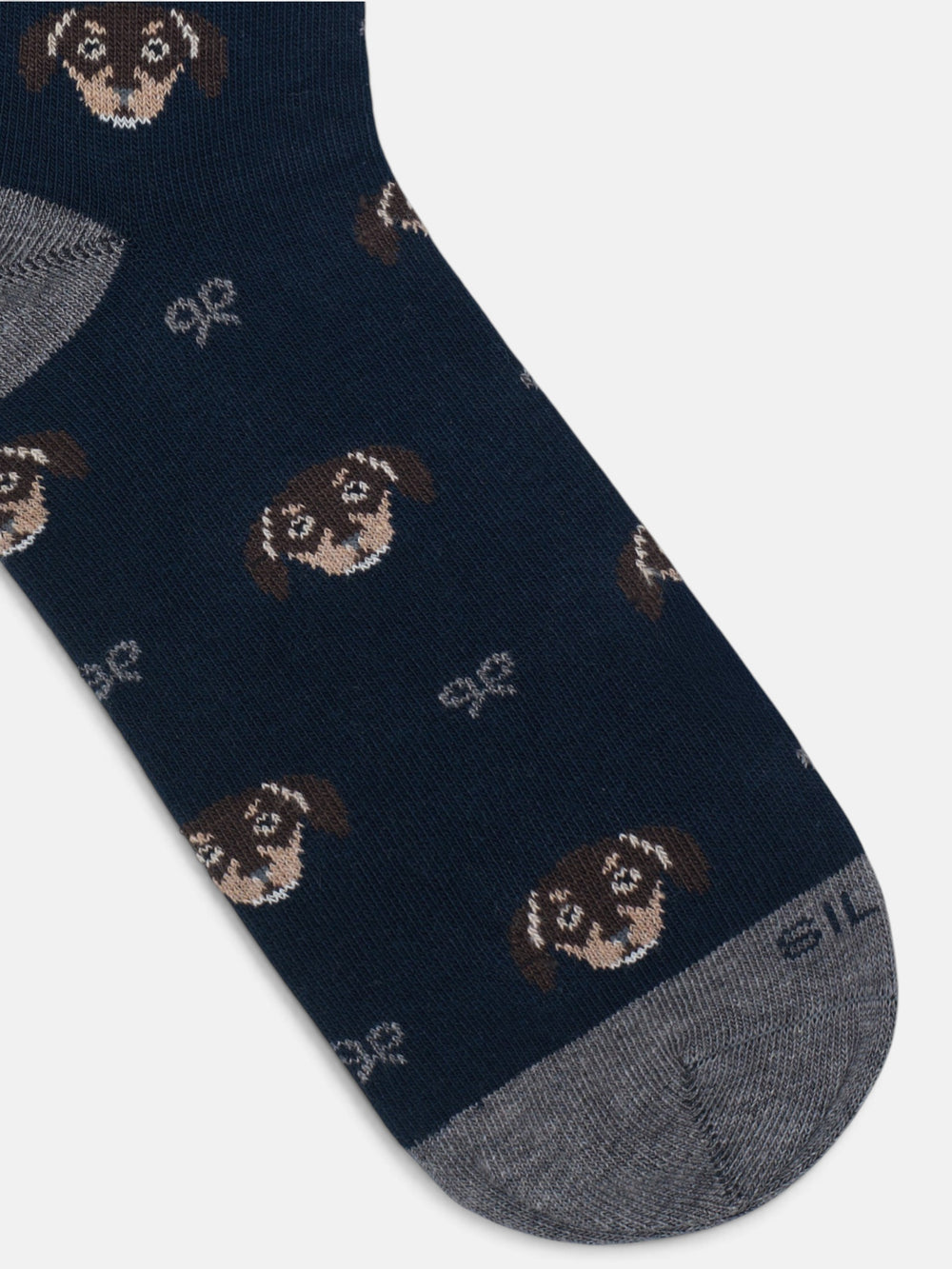 Calcetin dog raquetas gris
