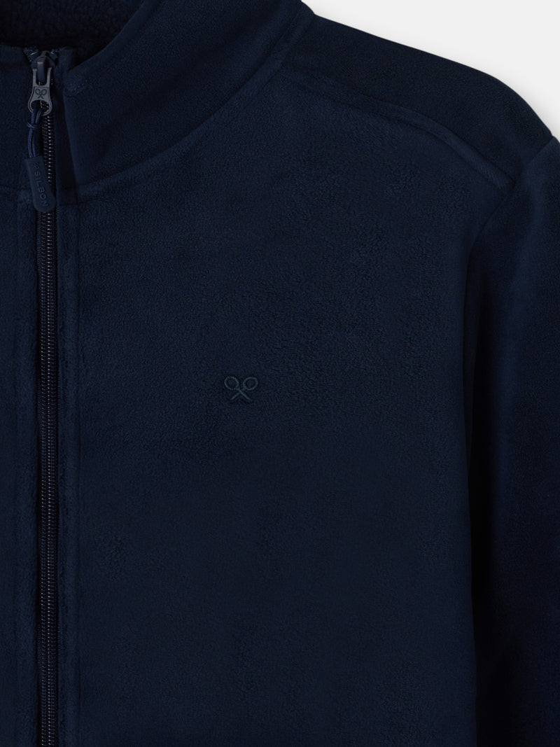 Navy blue fleece