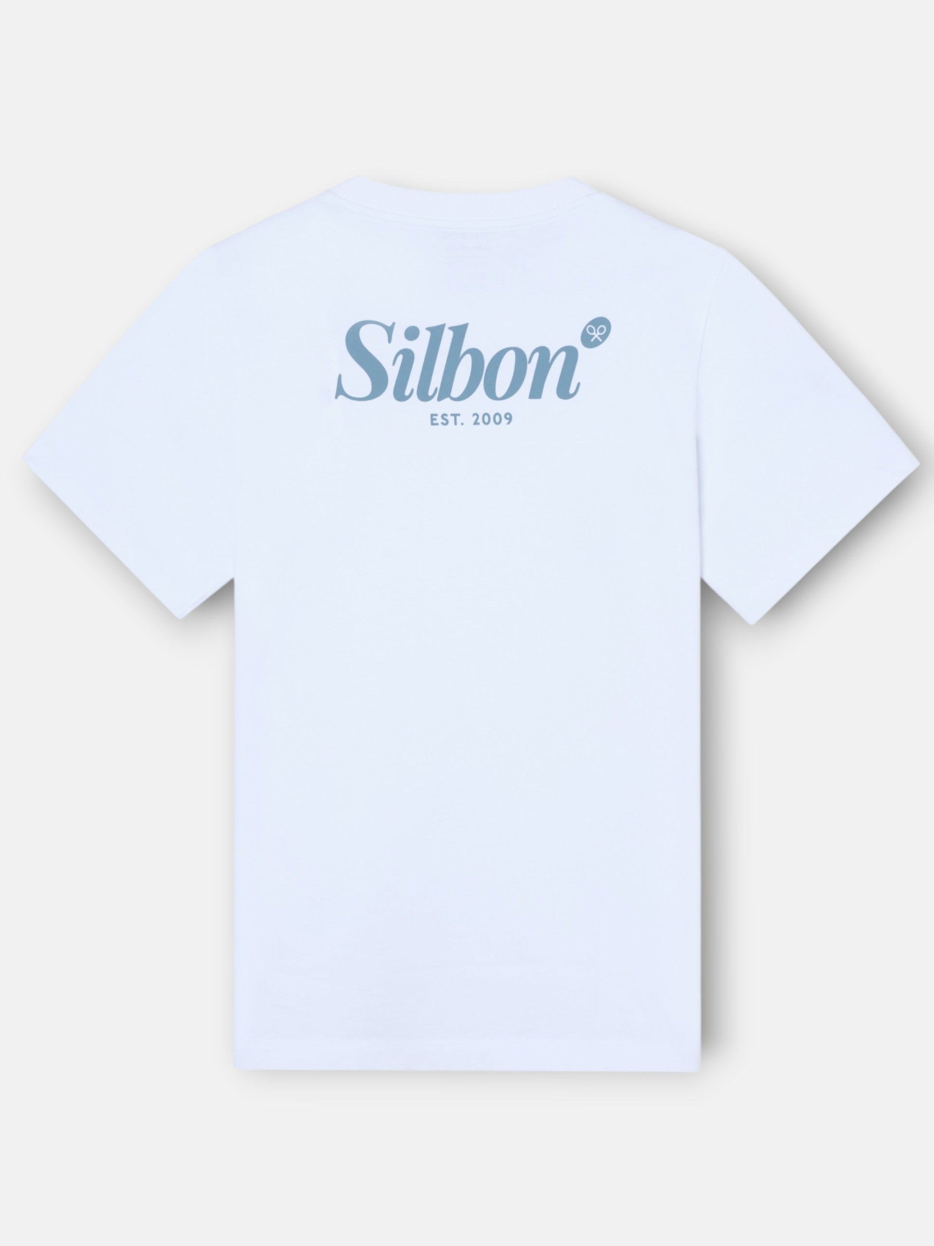 Camiseta silbon pen marker blanca