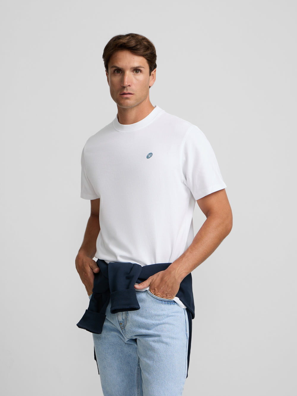 Silbon white pen marker t-shirt