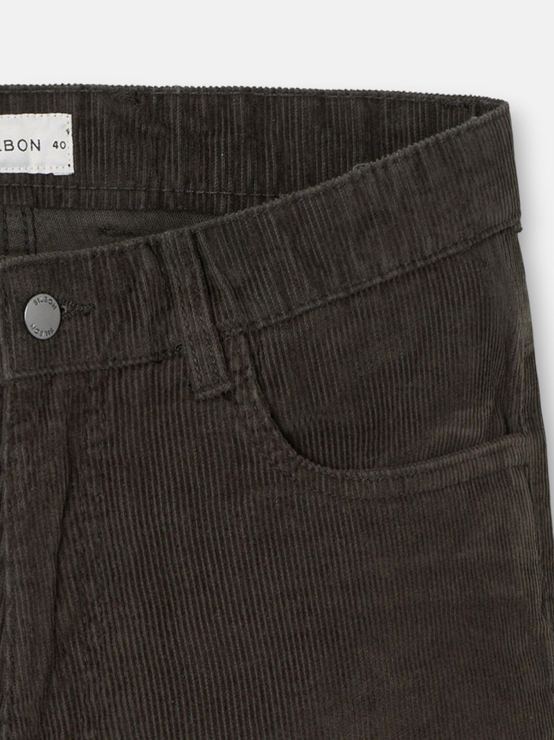 Pantalon sport cinco bolsillos pana khaki
