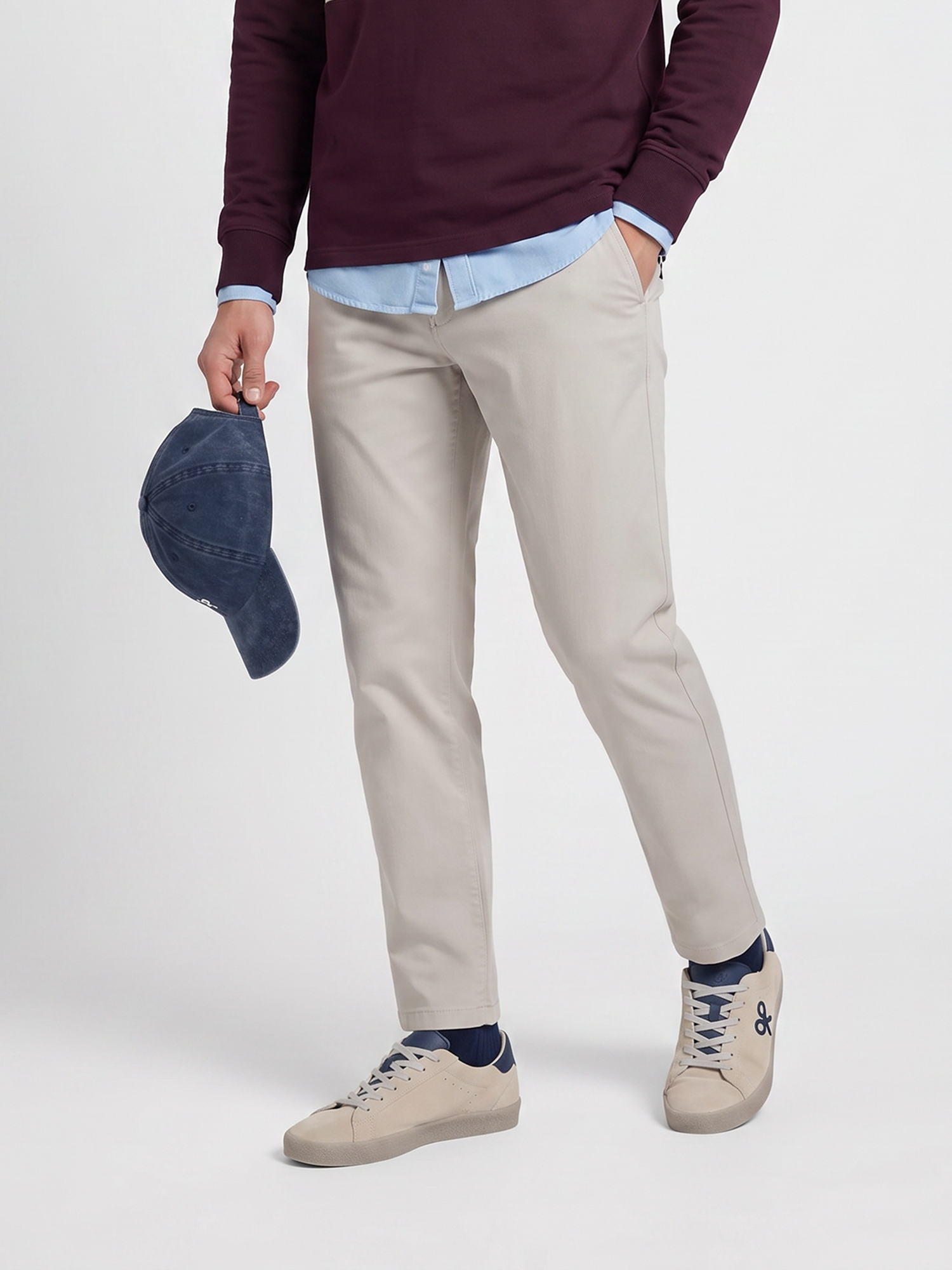 Pantalon sport jogger piedra medio