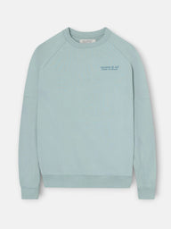 Sudadera ranglan free nomad verde claro