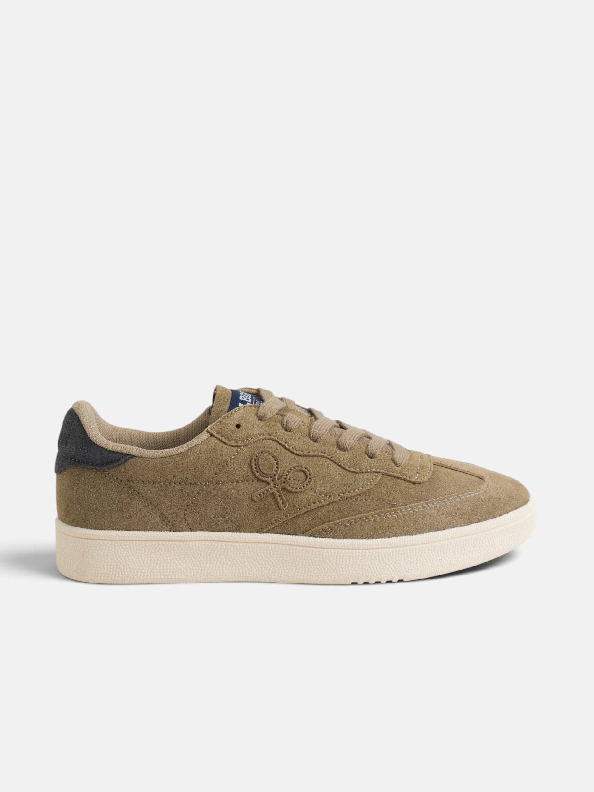 Zapatilla casual serraje verde