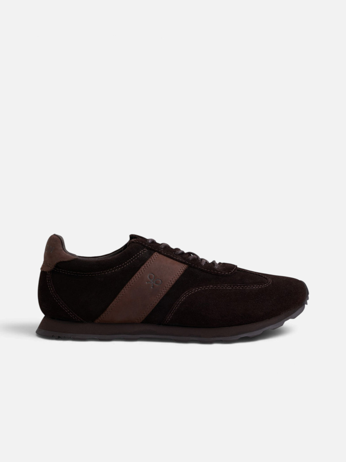 Zapatilla serraje marron